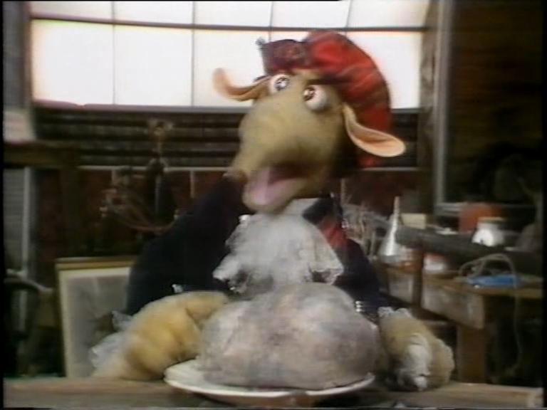Fergie and a haggis