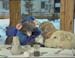 Roland and Lulu, the pet dog