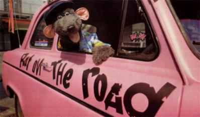 Roland in the Ratmobile